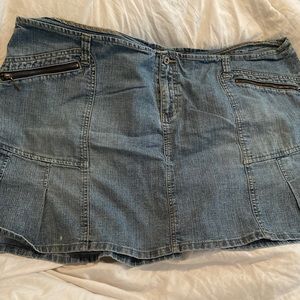 Jean skirt